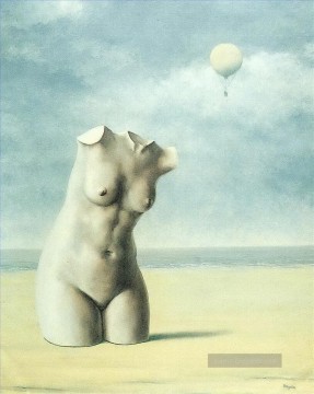 René Magritte Werke - wenn die Stunde 1965 René Magritte schlägt